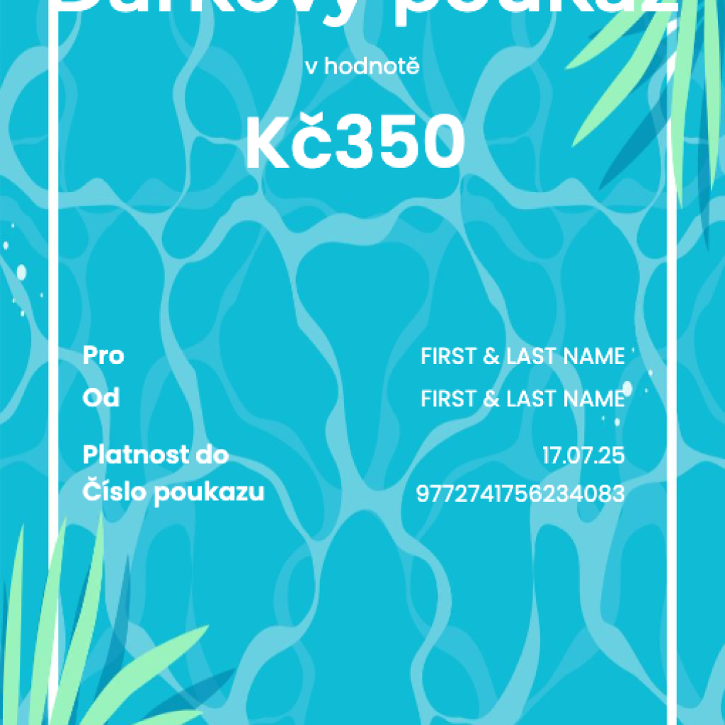 Dárkový poukaz e-booking.cz