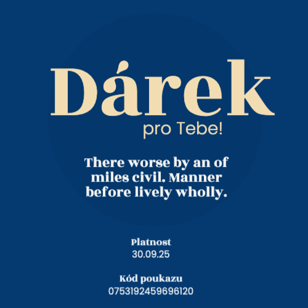 Dárkový poukaz e-booking.cz