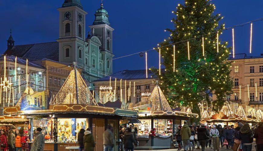 Adventní trhy v Linci: Kouzlo Vánoc na dosah ruky