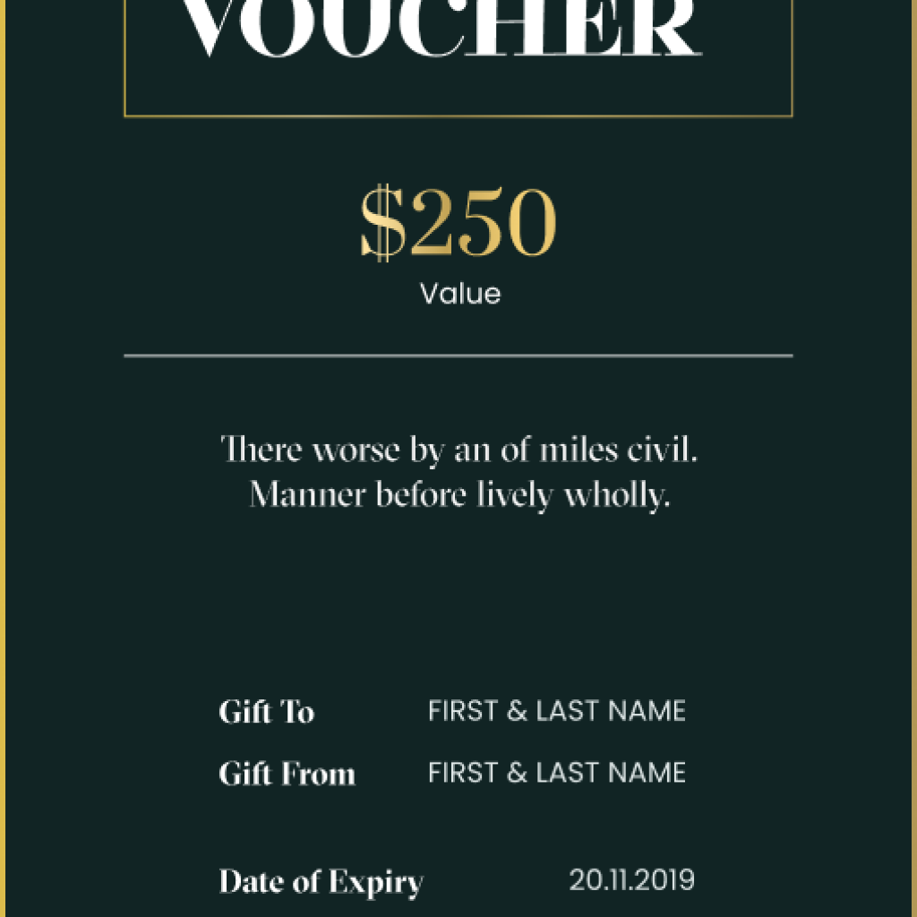 Giftcard modern 6