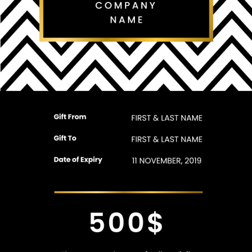 Giftcard modern 7
