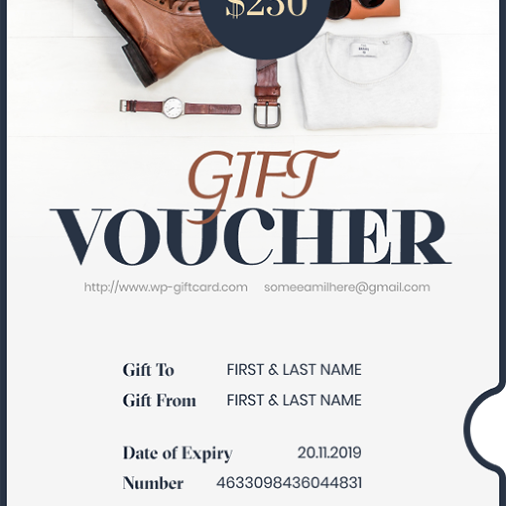 Giftcard modern 8